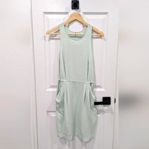 Wilfred 100% Silk Mint Green Dress | Size 2